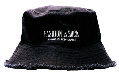 YOKO FUCHIGAMI FASHION is ROCK バケットハット YOKO FUCHIGAMI FASHION is ROCK バケットハット