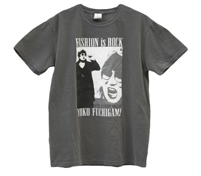 YOKO FUCHIGAMI FASHION is ROCK Tシャツ YOKO FUCHIGAMI FASHION is ROCK Tシャツ