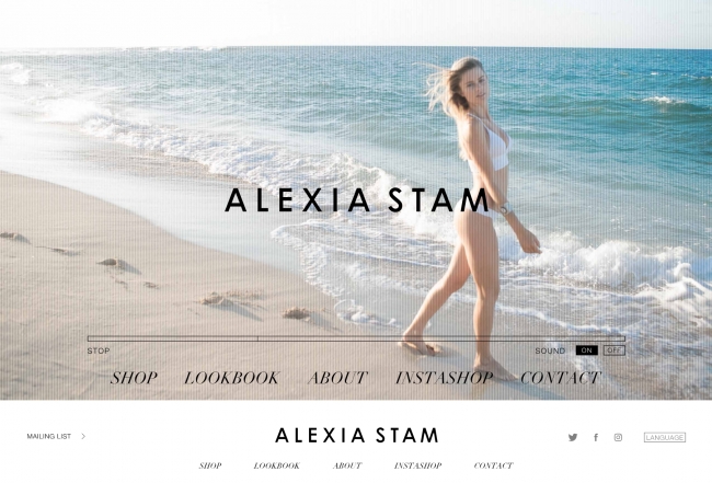 alexia stam 2018 ビキニ - 水着