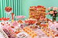 【神戸北野ホテル】満開春桜といちごのスイーツビュッフェ　～春のツートップ！「いちごのミル・ミルフィーユ」＆「こぼれいちご」～
