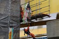熱中症から現場作業員を救え！実際の建設現場を使用した合同訓練を実施～宙吊りや狭隘空間からの救出～