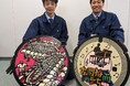 固い絆の象徴!堅い「デザインマンホール蓋」をパートナーシティの福島市と交換しました !