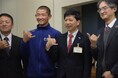 地元の声援を力にプロの世界へ、巨人育成３位指名の豊橋中央高・松井蓮太朗選手が市長を表敬訪問