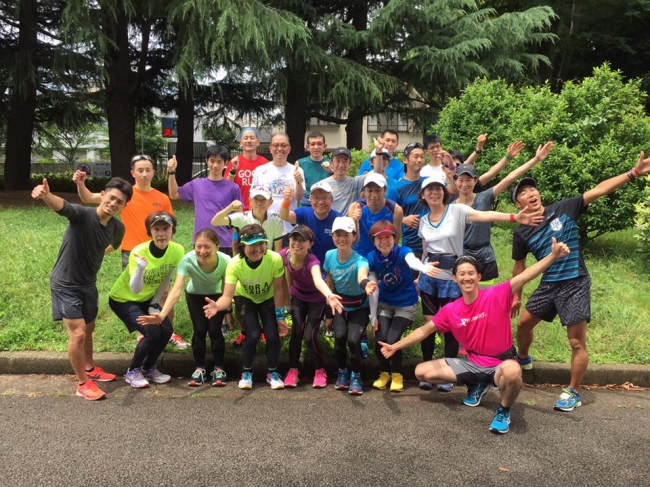 ランナーのメッカ、駒沢公園での練習会