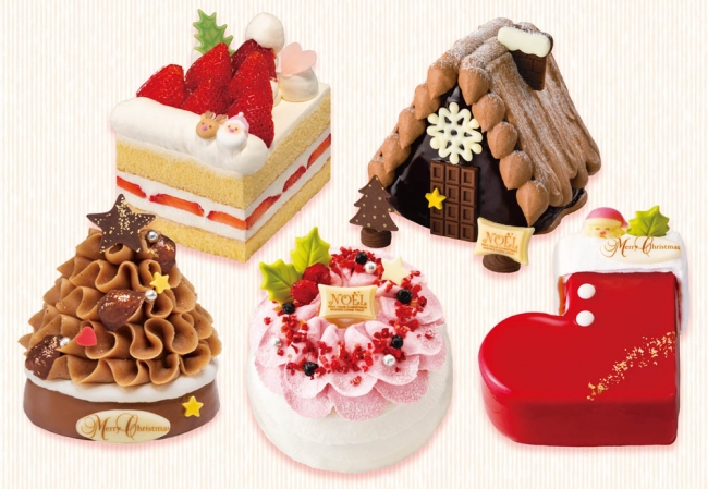銀のぶどう 2019クリスマスガトーコレクション 可愛いサイズのクリスマスケーキ 全5種が登場 株式会社グレープストーンのプレスリリース
