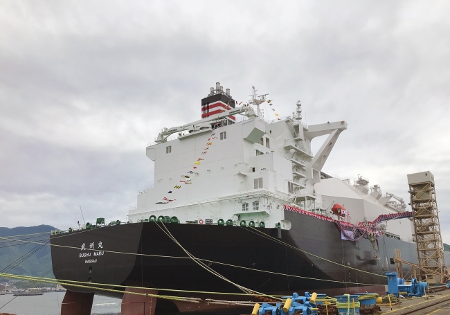 次世代LNG運搬船「武州丸」(1)