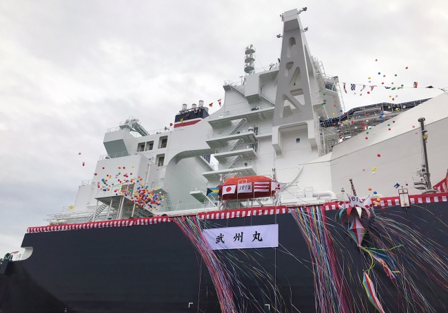 次世代LNG運搬船「武州丸」(2)