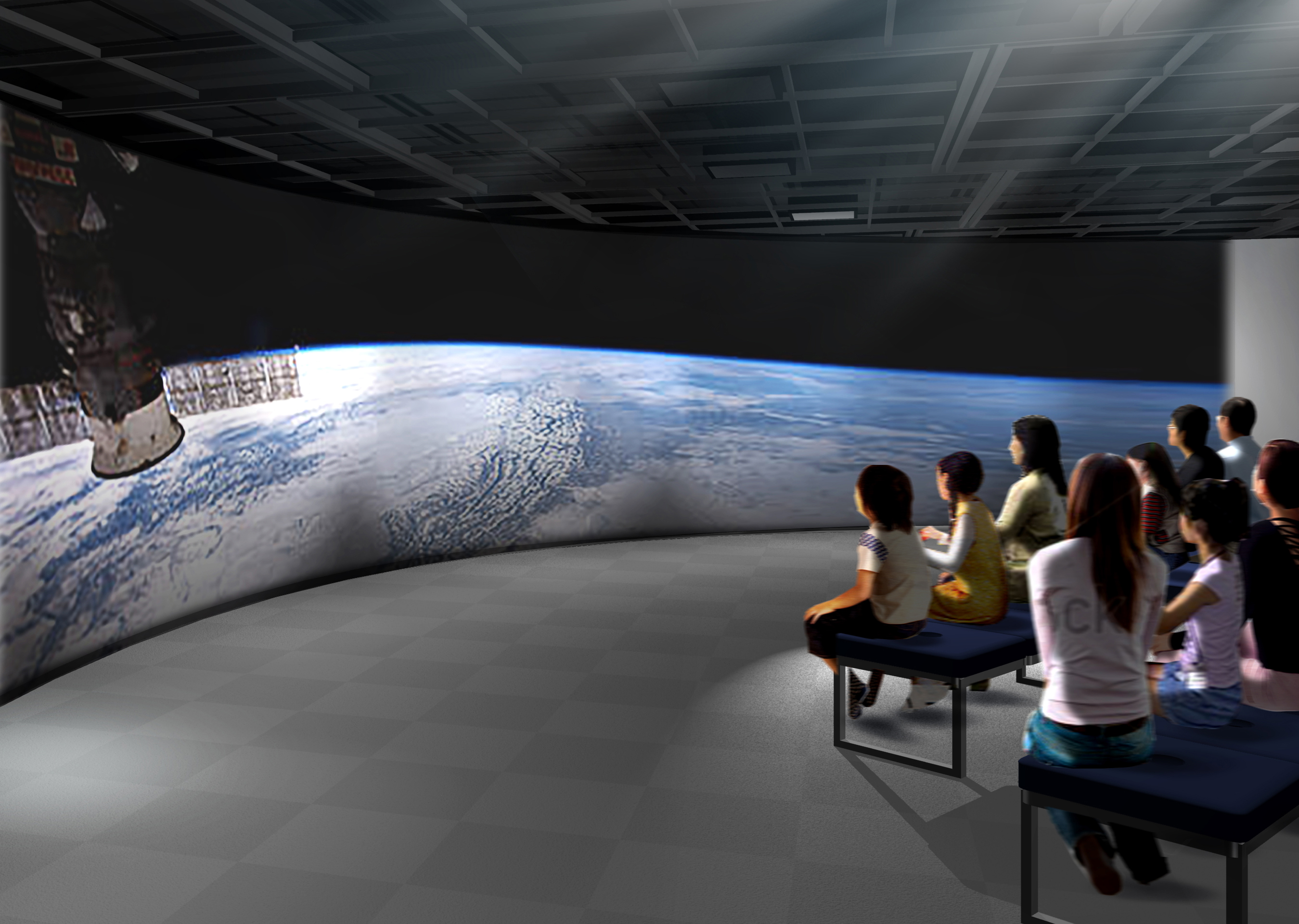 三菱みなとみらい技術館が「バーチャルツアーステーション」をオープン～それは今まで体感したことの無い異次元空間～巨大