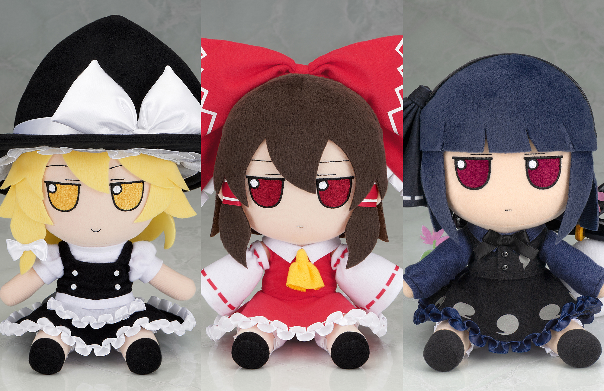 『東方Project』のふもふもぬいぐるみシリーズが登場。「Giftあみあみオンライン出張所」にて受注生産で予約受付中。｜大網株式会社のプレスリリース