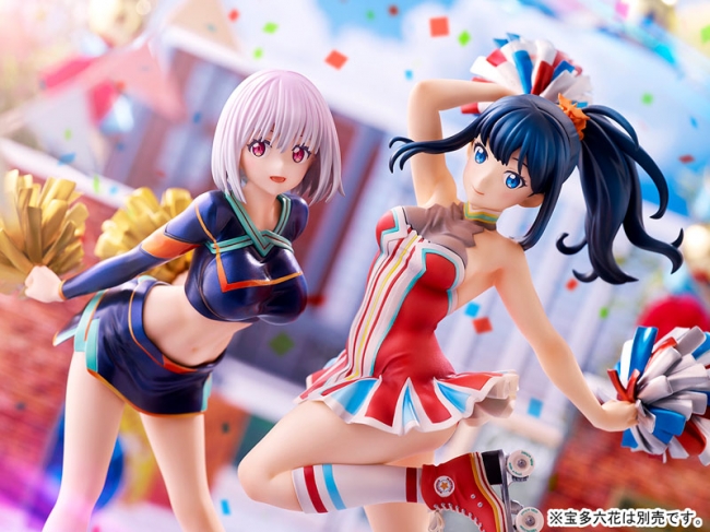 Ssss Gridman 宝多六花と新条アカネの チアガールstyle 完成品