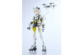 アクションフィギュアシリーズ「少女発動機 MOTORED CYBORG RUNNER」に「KINETIC ASH」が登場。
