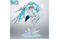 『ガンダム45周年×初音ミク』コラボプロジェクトより、イラストレーター・neco氏デザイン「ウイングガンダムゼロ EW」をモチーフにした「初音ミク」フィギュアが登場。