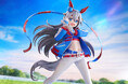 ゲーム『ウマ娘 プリティーダービー』より、“白い稲妻”――「タマモクロス」が躍動感あふれるポージングでフィギュア化。
