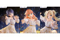 『映画 ラブライブ！蓮ノ空女学院スクールアイドルクラブ Bloom Garden Party』より、「日野下花帆」「村野さやか」「大沢瑠璃乃」がフィギュアで登場。