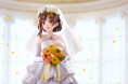 『ライザのアトリエ3 ～終わりの錬金術士と秘密の鍵～』より、「ライザリン・シュタウト」がウェディングドレス姿でフィギュア化。あみあみにて予約受付中。