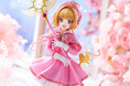 『カードキャプターさくら クリアカード編』より、「木之本桜」がピンクのコスチューム姿でフィギュア化。あみあみにて予約受付中。