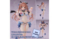 大人気イラストレーターkarory先生のオリジナルキャラ「夏音ちゃん」のフィギュアがねこみみ水着メイド姿で愛らしく登場。