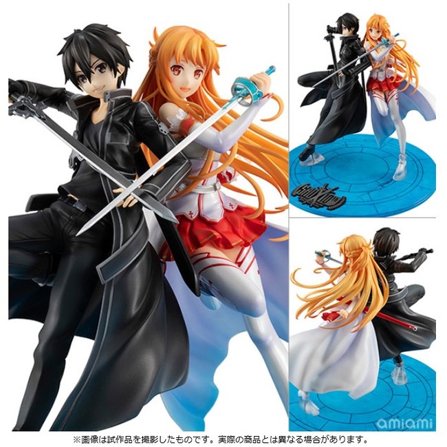 Lucrea ソードアート オンライン キリト アスナ Sao 10thanniversary 完成品フィギュア が あみあみ含む一部流通限定でご案内中 中野経済新聞