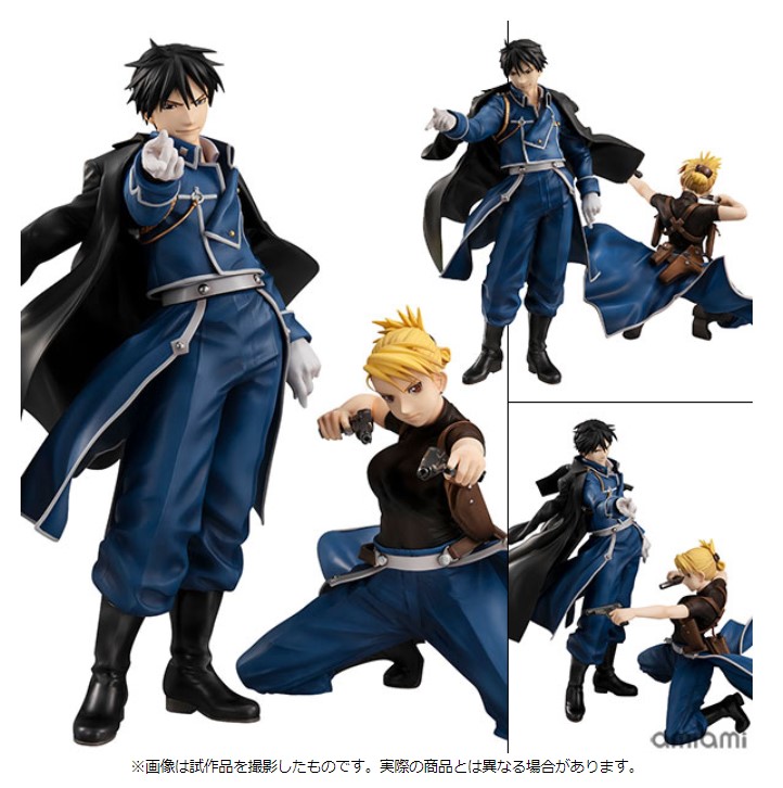 Precious G E M シリーズ 鋼の錬金術師 ロイ マスタング リザ ホークアイセット が あみあみ含む一部流通限定でご案内中 大網株式会社のプレスリリース