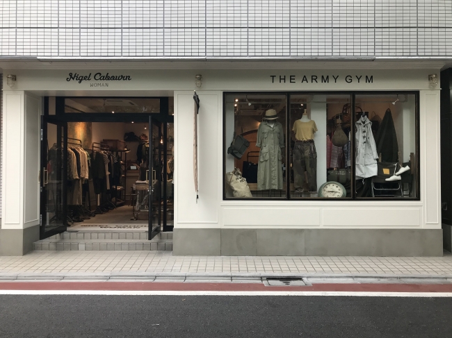 Nigel Cabourn WOMAN THE ARMY GYM Nakameguro Store新店グランド
