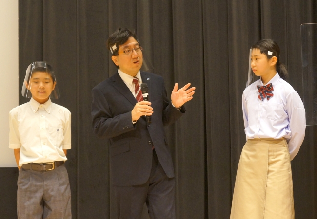 会場からライブ配信も。開成教育セミナーが今年も「大阪市立中高一貫『咲くやこの花・水都国際』前期説明会」を開催