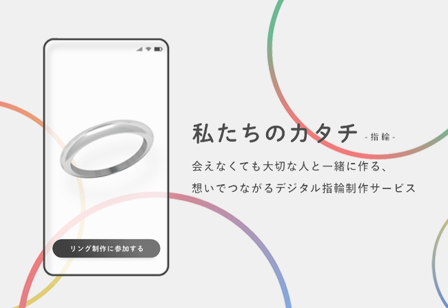 業界初 デジタル上でオリジナルリングの手作り体験が出来るサービス 私たちのカタチ 指輪 を株式会社jam Home Madeと共同開発 株式会社ピラミッドフィルム クアドラのプレスリリース