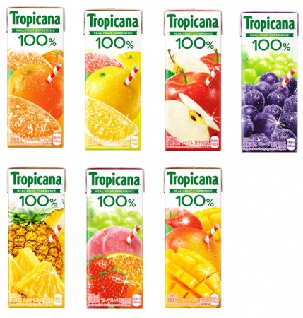 100 果汁飲料 世界no １ブランド トロピカーナ 100 を4月3日