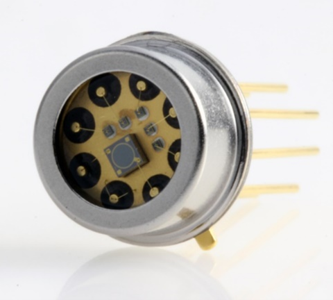 SWIR LEDエミッタとInGaAsフォトダイオード検出器を備えたMarktechのマルチチップ製品。