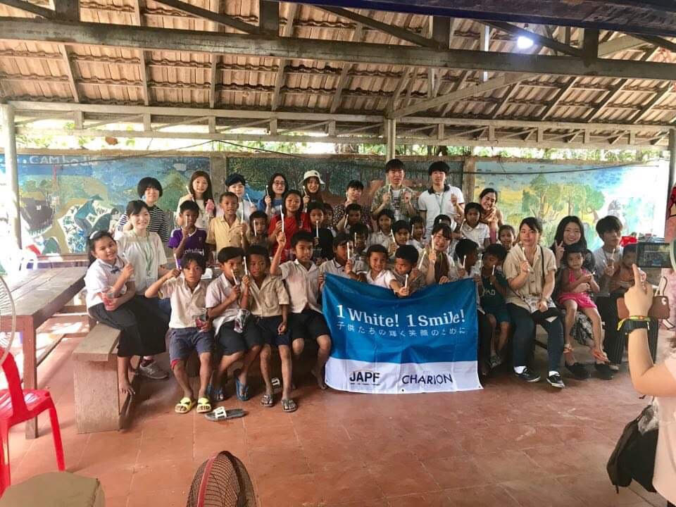 カンボジア孤児院で 子供たちにオーラルケアの大切さを伝える はみがき講座 を開催しました 株式会社シャリオンのプレスリリース