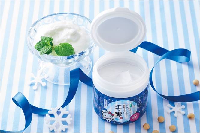 乾燥しやすい真冬にもぴったり 透明感のあるうるおい美白肌へ 初 の美白パック 豆乳よーぐると美白ぱっく 玉の輿 が登場 18年2月上旬より順次発売開始 株式会社 豆腐の盛田屋のプレスリリース