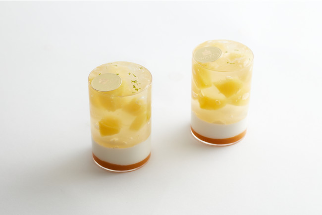 パイナップルゼリー 各 税込¥864 パイナップルゼリー 各 税込¥864