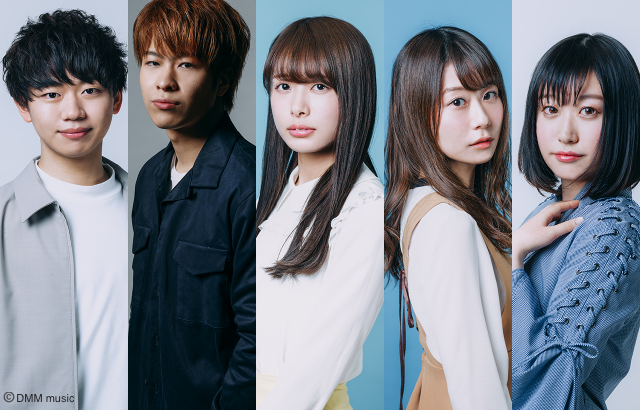 Dmm Com A Sketch共同プロジェクト Dmm Music 所属の声優5名が決定 合同会社dmm Comのプレスリリース