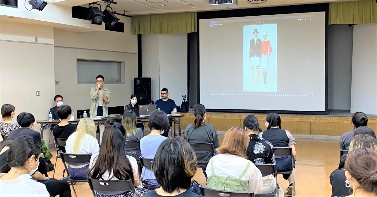 DMMuni×織田ファッション専門学校 産学連携の取り組みデザイナー小野原誠氏による課題講義プロジェクト実施レポート
