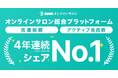 【DMMオンラインサロン】流通総額及びアクティブ会員数において4年連続シェアNo.1獲得！