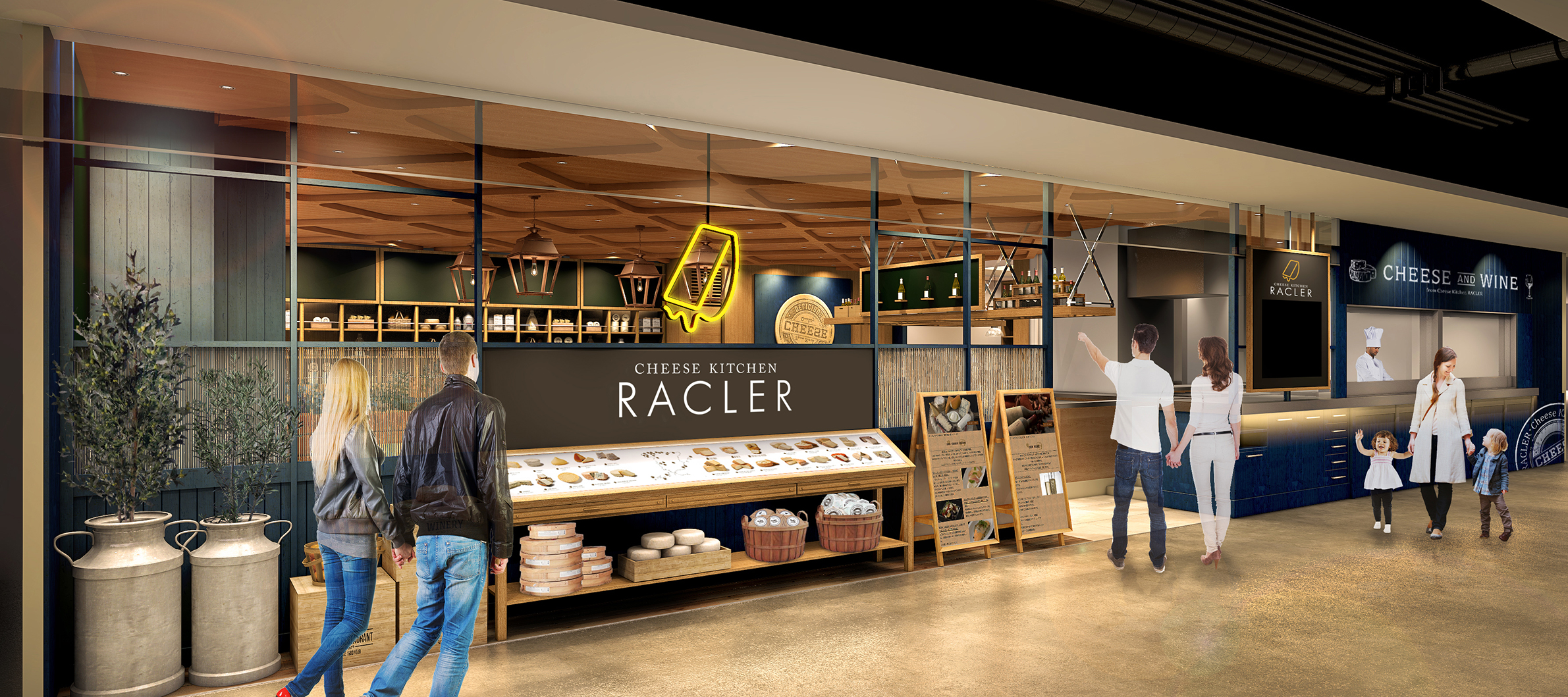 Cheese Kitchen Racler 渋谷ヒカリエ7階に6月7日 水 グランドオープン 株式会社myuのプレスリリース