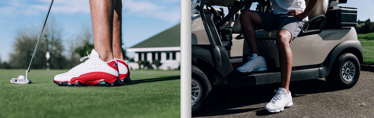 Air Jordan 13】のデザインを踏襲したゴルフシューズが登場｜株式会社 