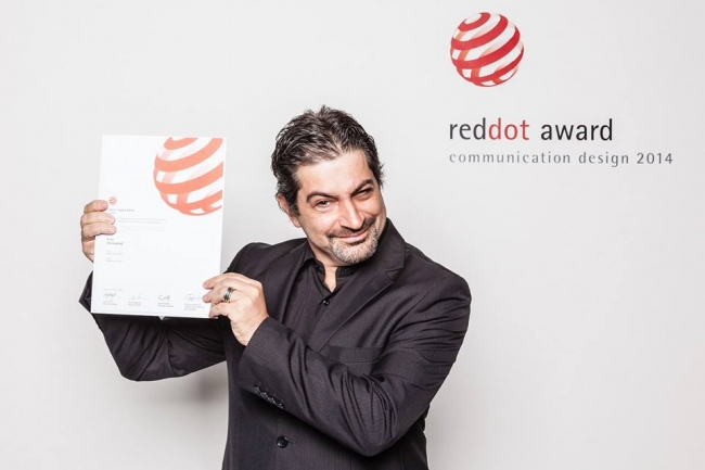 2014年のレッドドットデザイン賞を受賞したズヴィアド・チコリア氏