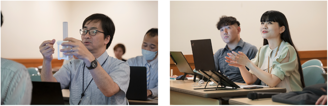 最終審査では、大創産業のバイヤーから質問やアドバイスも活発に行われた 最終審査では、大創産業のバイヤーから質問やアドバイスも活発に行われた