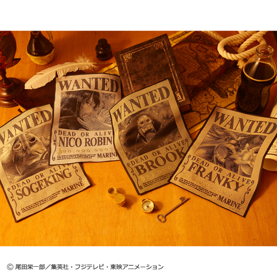 織物で本格再現 人気のワンピース手配書シリーズ第３弾が登場 株式会社バンダイのプレスリリース
