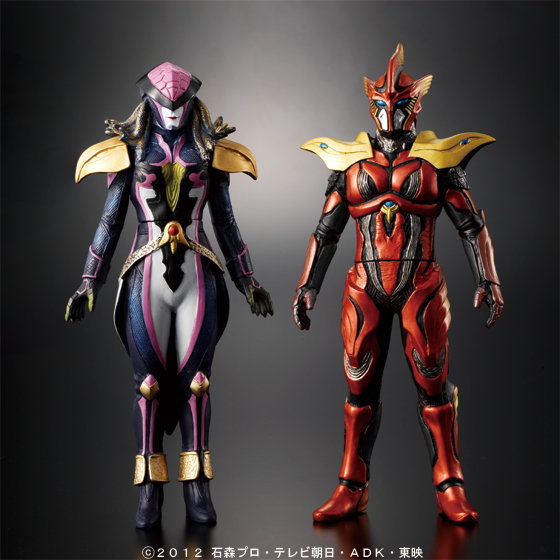 仮面ライダーウィザード』のファントムが彩色にこだわった限定ソフビ