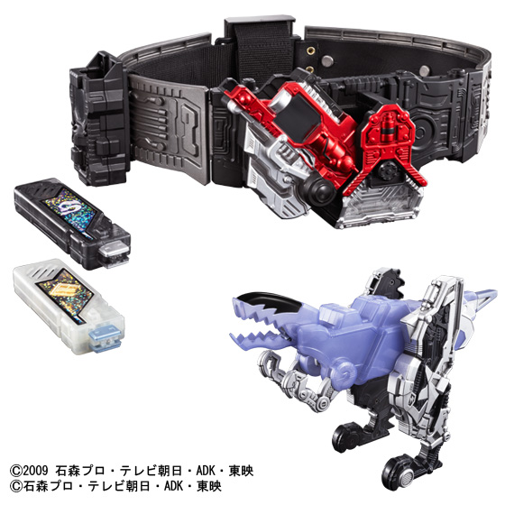 美品　csm ファングメモリ　仮面ライダーw ダブルドライバー