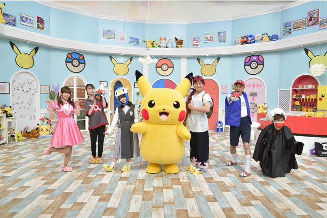 住人たちもアニポケにちなんだ衣装でスタジオゲームに挑戦！！
