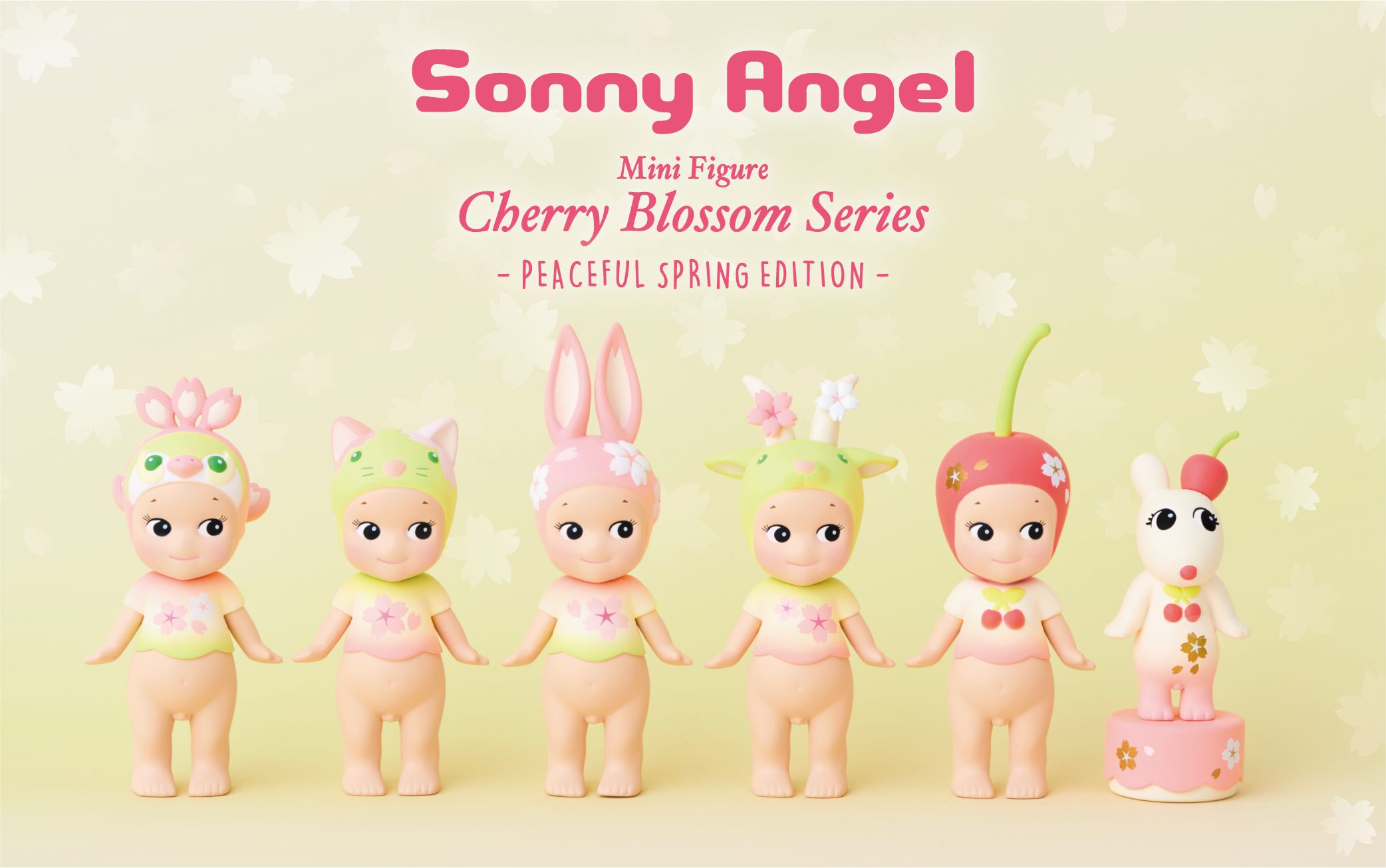 春の訪れを告げるソニーエンジェルの桜シリーズ第3弾。『Sonny Angel