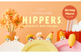 「mofusand」のえびにゃんが『HIPPERS mofusand Shrimp Meow Series』になって新登場！4月24日（金）より販売開始。