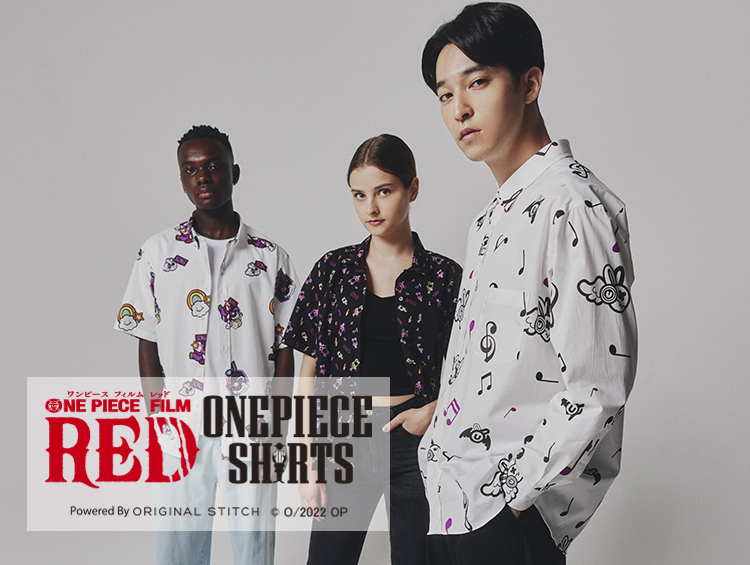 ONE PIECE SHIRTS』第三弾 ONE PIECE FILM RED 期間限定リリース