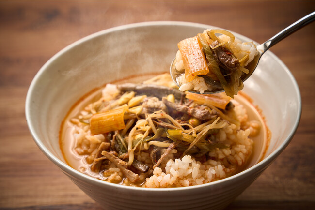 画像：ユッケジャンクッパ