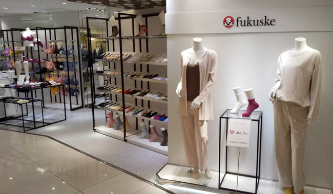 『fukuske』小田急百貨店新宿店 店頭写真