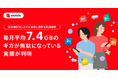 【固定費見直しとギガ資産に関する意識調査】約4割が固定費としてスマートフォン代を見直す一方、毎月平均7.4GBのギガが無駄になっている実態が判明