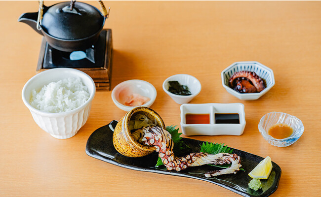 島のたこのタタキ茶飯新登場