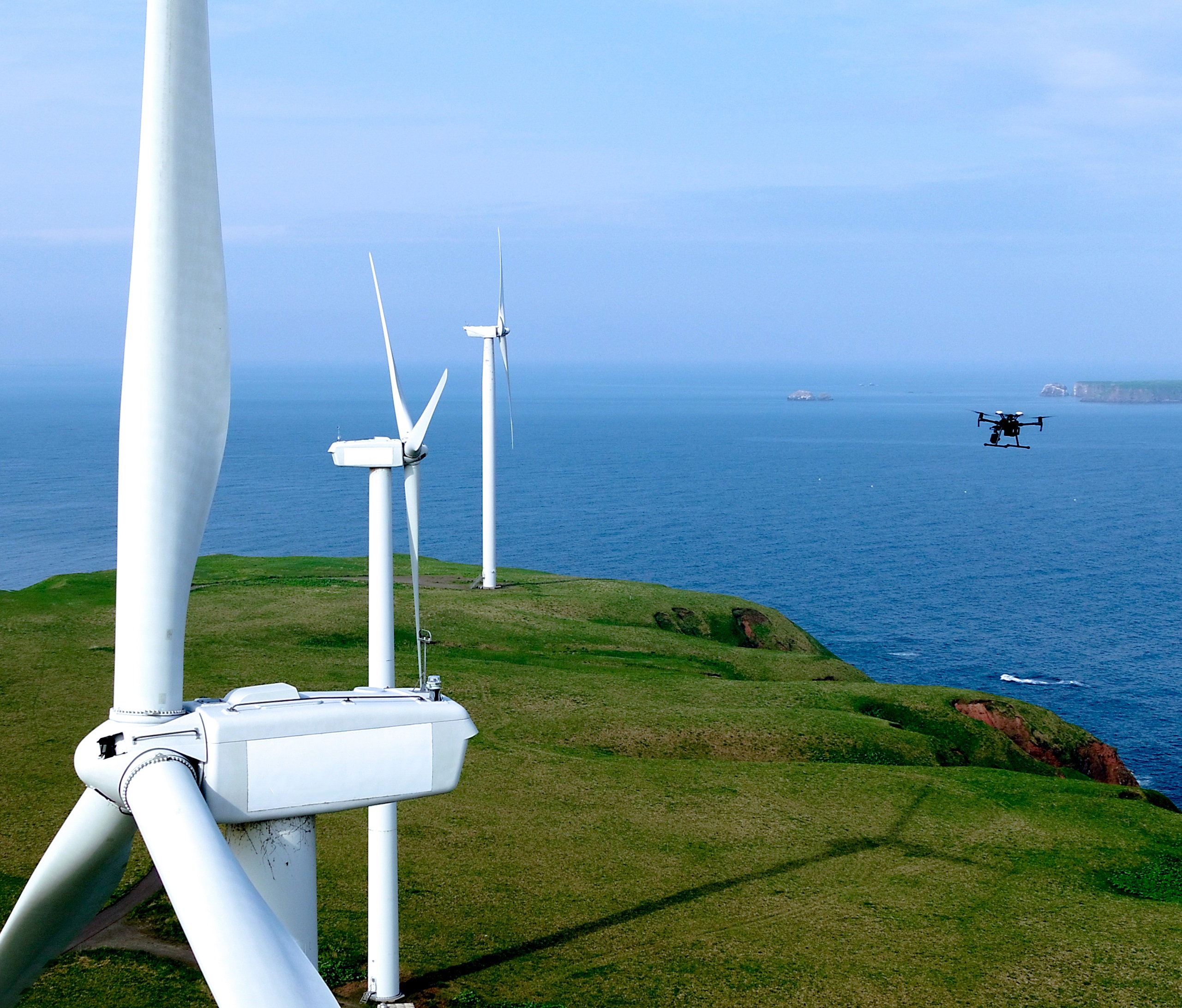 専門家 ドローンによる風力発電設備点検を実現 株式会社 東北ドローンのプレスリリース